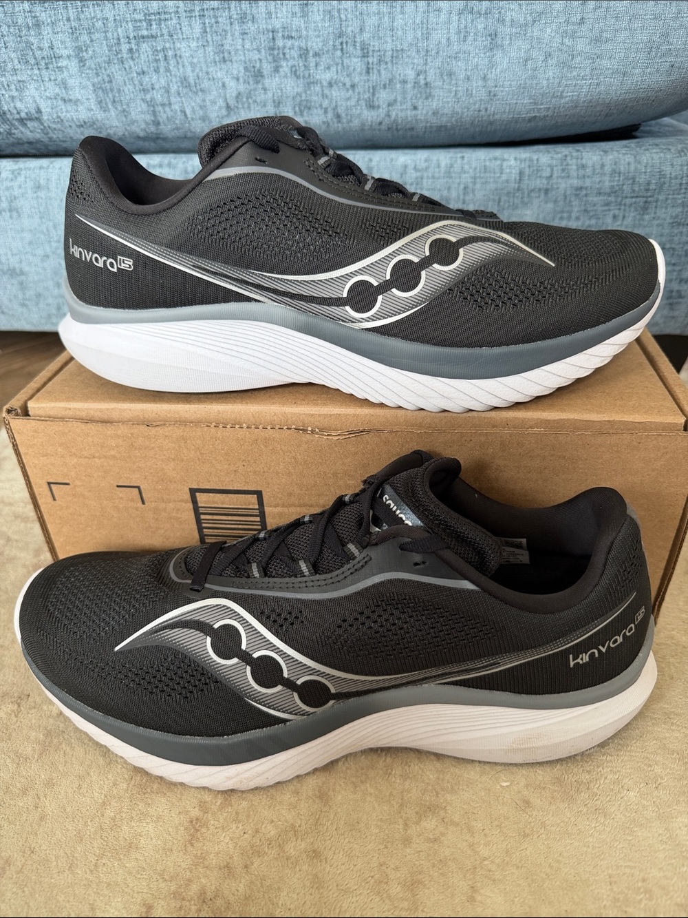 Saucony Kinvara 15 Men's Running Shoes Size 11 - Picture 3 of 5